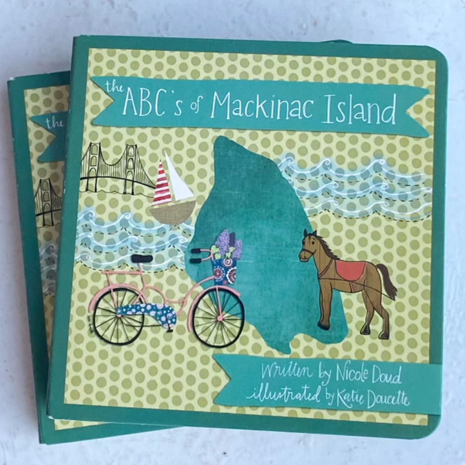 ABC's of Mackinac Children's Book Doud's Market