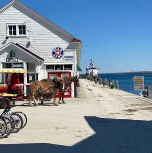 Horses & Bikes on Mackinac