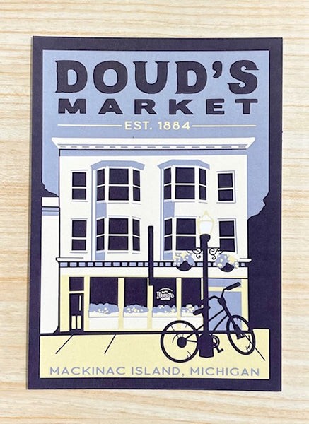 Doud's Market Postcard